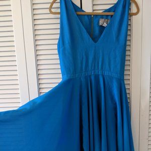 Flippy Blue Dress